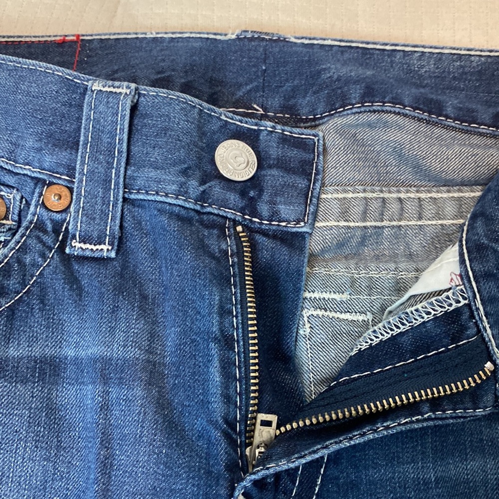 ✅Men True Religion Ricky Jeans Size 33 - Picture 5 of 11